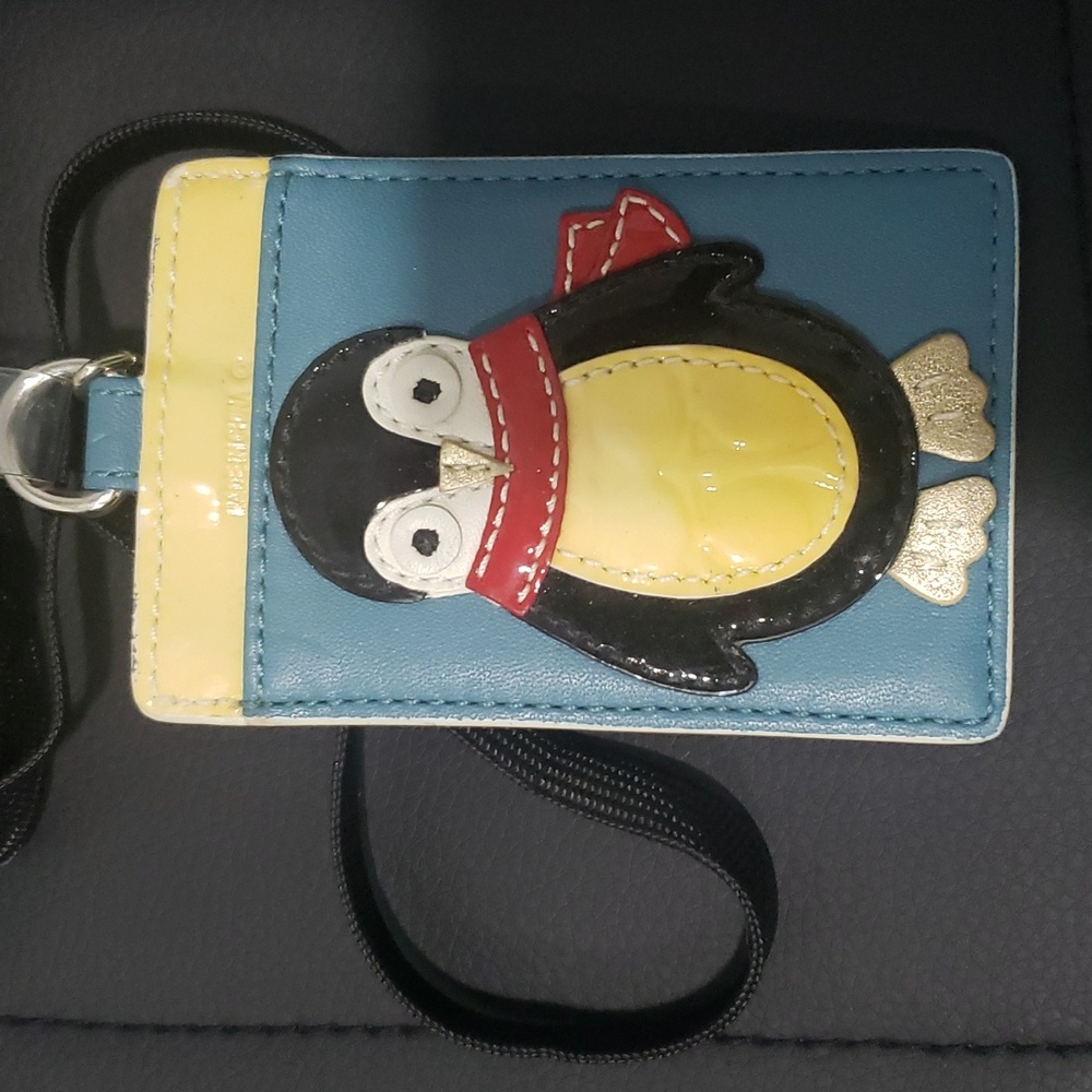 COACH lanyard ID case,holder Rare to find